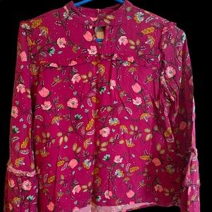 NWOT Arizona Jeans Blouse L14